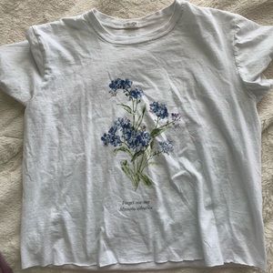 brandy melville cropped shirt